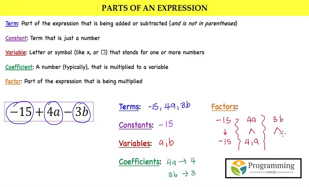 Basic Components of Expressions