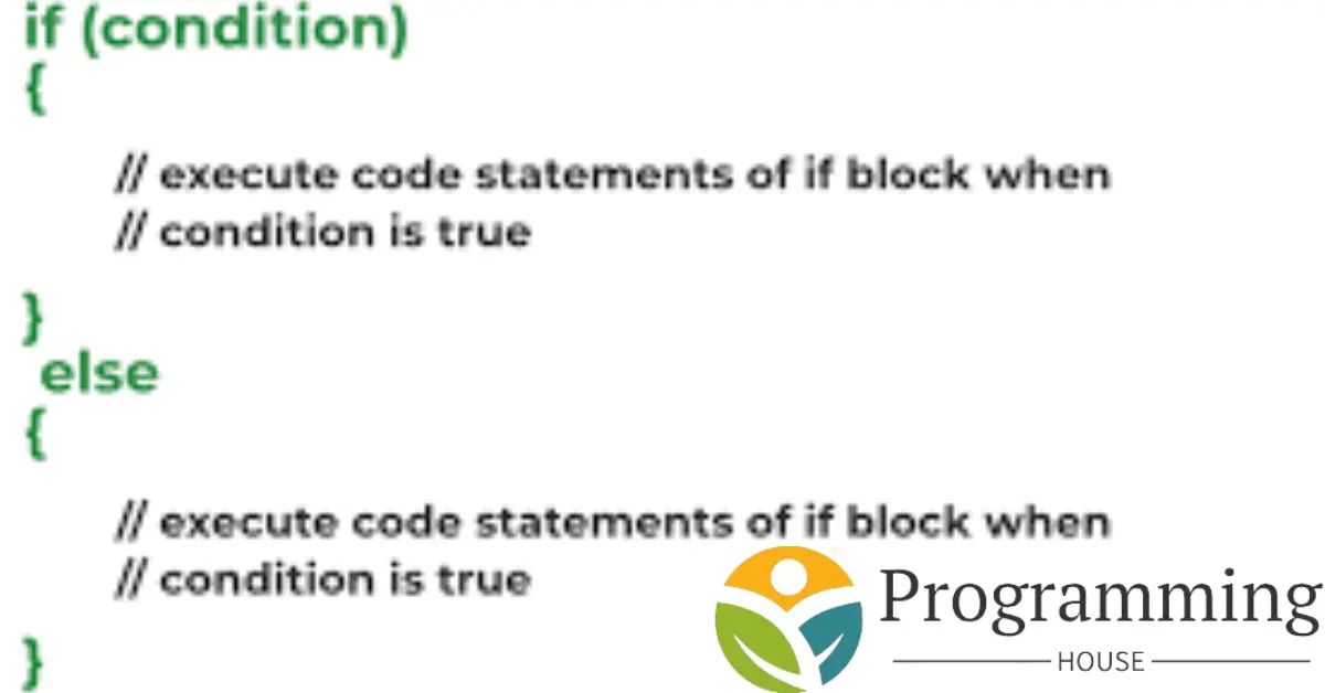 if-else Statement in C