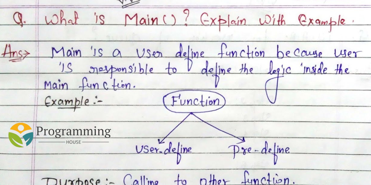 Define functions in c++