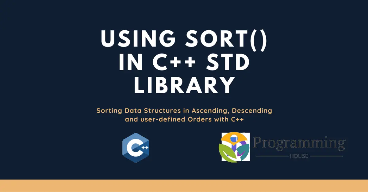 define sorting in Cpp